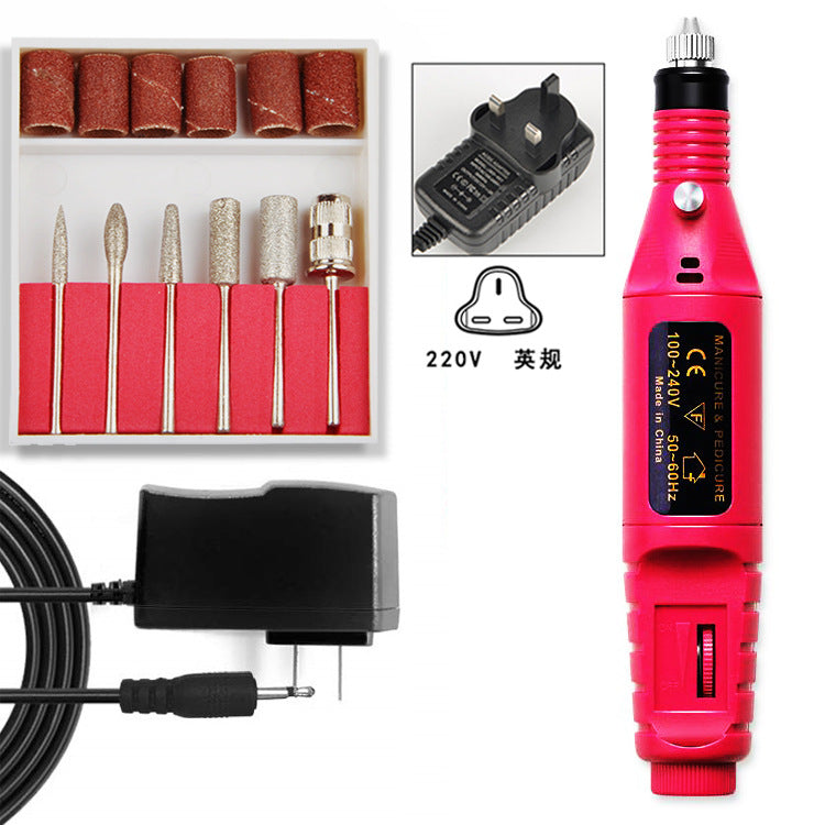 Mini Electric Nail Drill USB Portable Set