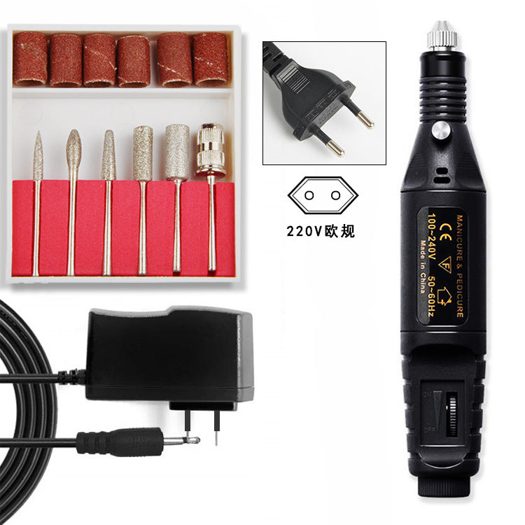 Mini Electric Nail Drill USB Portable Set