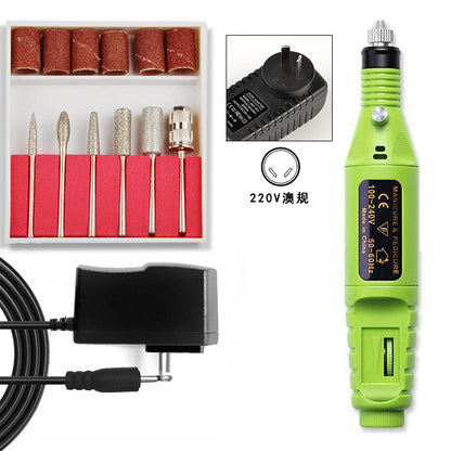 Mini Electric Nail Drill USB Portable Set