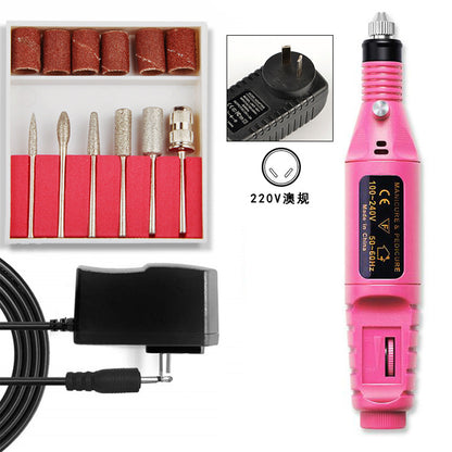 Mini Electric Nail Drill USB Portable Set