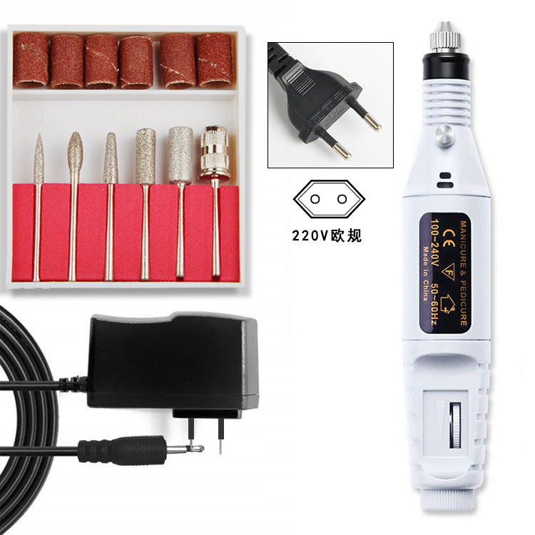 Mini Electric Nail Drill USB Portable Set