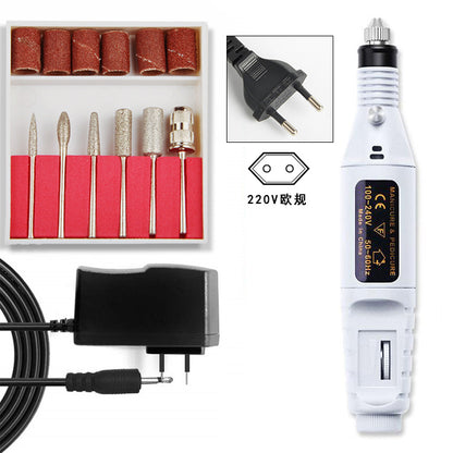 Mini Electric Nail Drill USB Portable Set