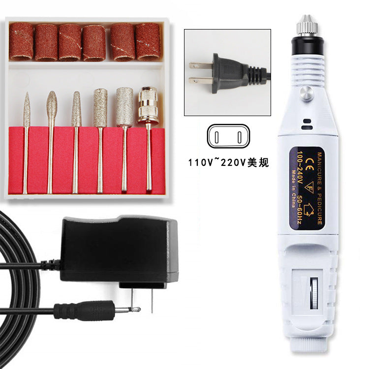 Mini Electric Nail Drill USB Portable Set