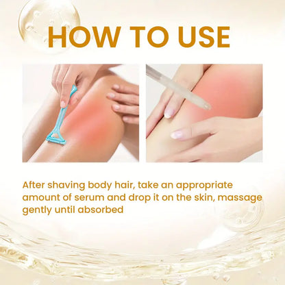 Bikini Area Hair Serum for Irritation Relief and Smooth Skin