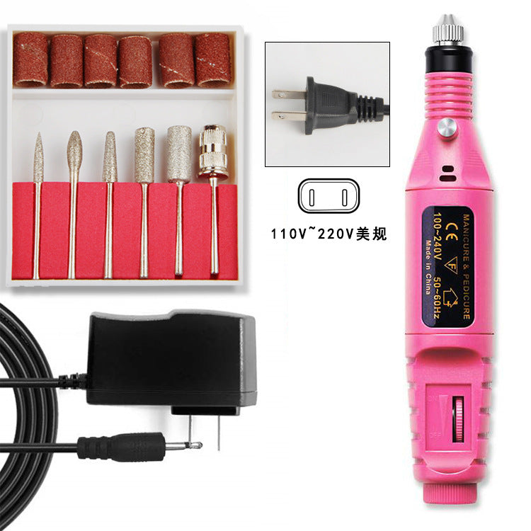 Mini Electric Nail Drill USB Portable Set