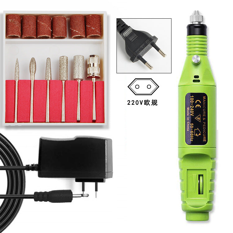 Mini Electric Nail Drill USB Portable Set