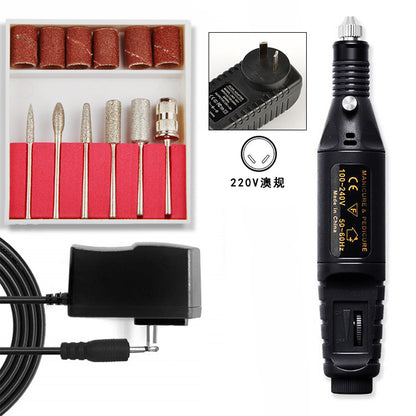 Mini Electric Nail Drill USB Portable Set