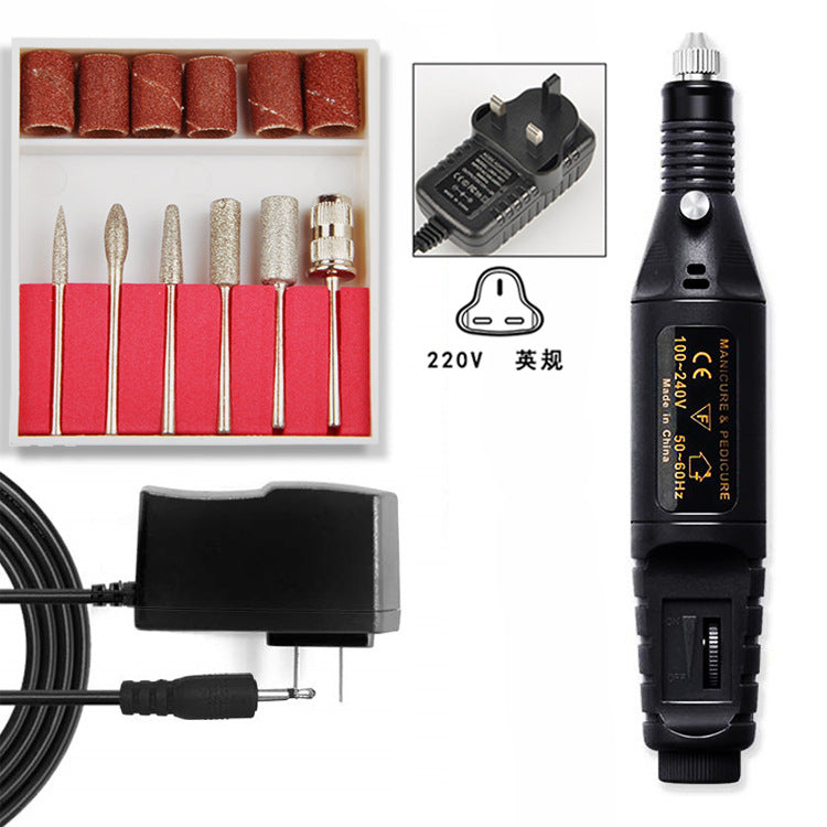 Mini Electric Nail Drill USB Portable Set