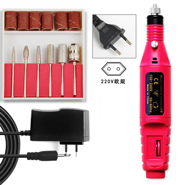 Mini Electric Nail Drill USB Portable Set