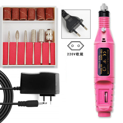 Mini Electric Nail Drill USB Portable Set