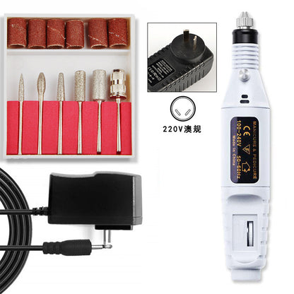 Mini Electric Nail Drill USB Portable Set