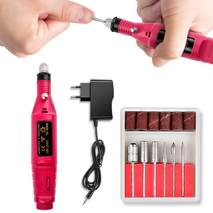 Mini Electric Nail Drill USB Portable Set